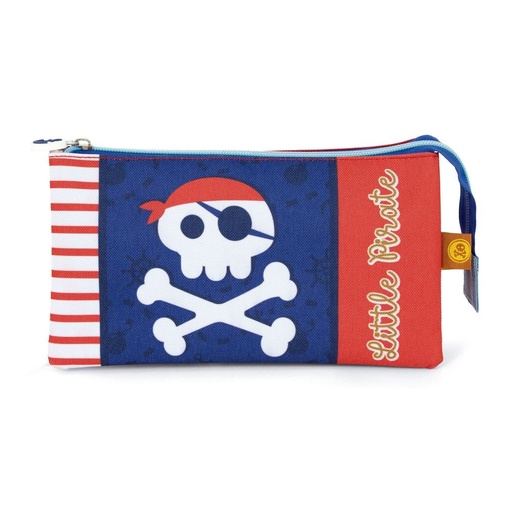 [972460] PORTATODO TRIPLE 21x11x3.5CM PIRATA