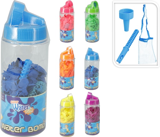 [972472] GLOBOS DE AGUA EN BOTE