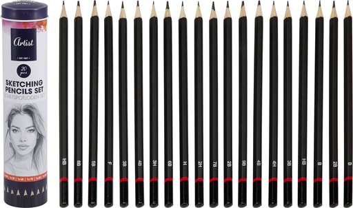 [972485] SET LAPICES SKETCHING 20U