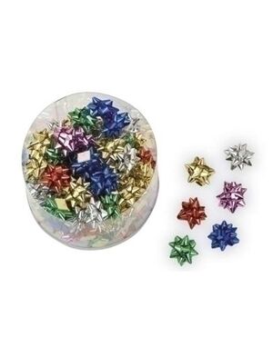 [972510] ESTRELLAS ADHESIVAS 5MM SURTIDAS 100UD