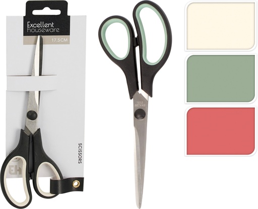 [972527] TIJERAS BLISTER 17CM 3COL