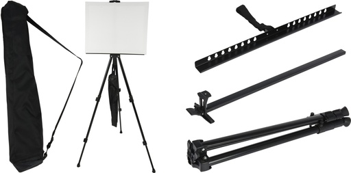 [972534] CABALLETE PLEGABLE METAL BOLSA