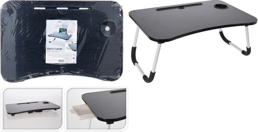 [972552] MESITA CAMA CON CAJON Y PATAS