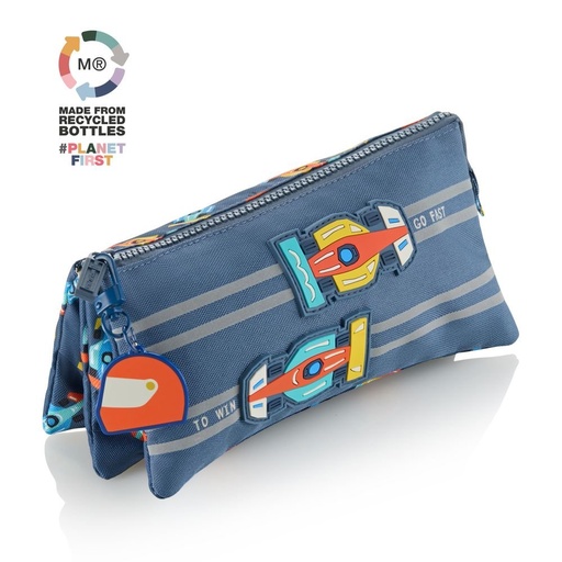 [1019108] PORTATODO TRIPLE RECICLADO GRAND PRIX