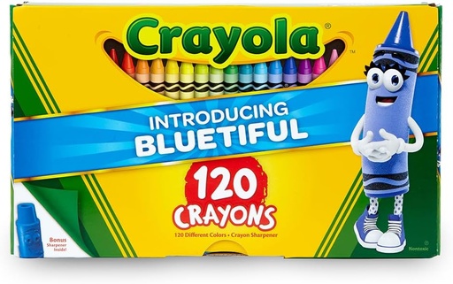 [879873] CERAS CRAYOLA 120COL + SACAPUNTAS