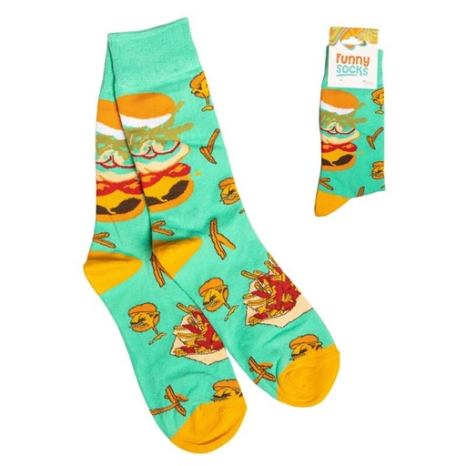 [999073] CALCETINES ALGODON FAST FOOD