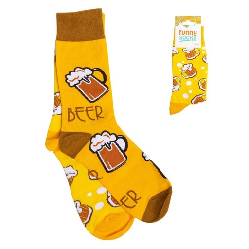[999074] CALCETINES ALGODON CERVEZA MIX