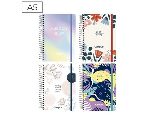 [003718] AGENDA ESCOLAR 2026 CAMPUS A5 T.FORRADA DIA PAG
