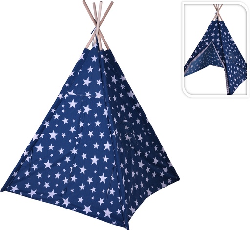[999255] CASA TIPI TENT 103X103X160CM AZUL