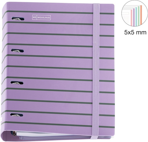 [999402] CARPEBLOC NB 4AN.35MM PP BTL LAVANDA