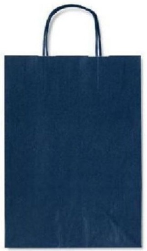 [999451] BOLSA KRAFT ALLEGRA COLOR AZUL 26X12X36CM