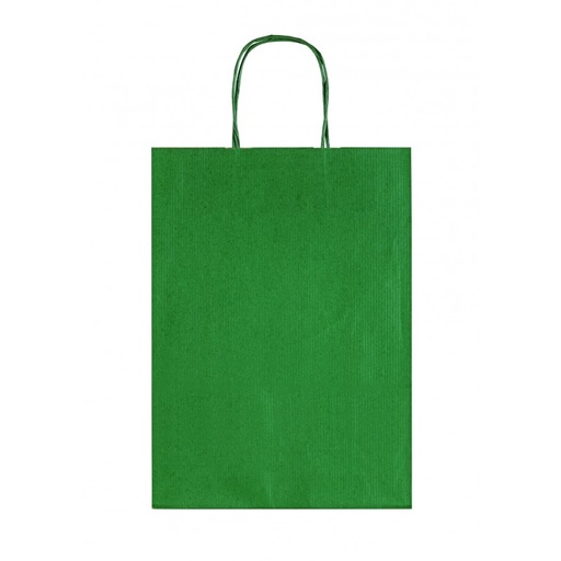 [999452] BOLSA KRAFT ALLEGRA COLOR VERDE OSCURO 36X12X41CM