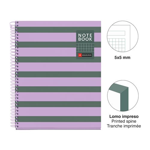 [999559] BLOCK A5 80H 5X5 90G BETWEEN THE LINES CENIZA