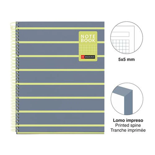 [999560] BLOCK A5 80H 5X5 90G BETWEEN THE LINES LIMON