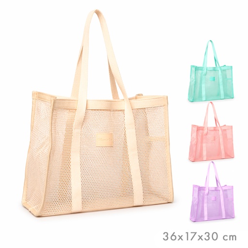 [999565] BOLSO SHOPPER MESH SURT/4