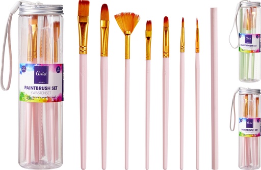 [999636] SET 8 PINCELES CON LAPIZ 2MOD