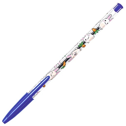 [080100] BOLÍGRAFO TINTA ACEITE BIC CRISTAL EDICIÓN DECOR AZUL