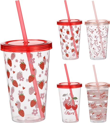 [999724] VASO CON PAJITA 600ML 4SMOD