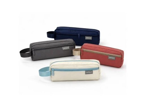 [685072] PORTATODO CAMPUS CUADRADO 2 CREMALLERAS