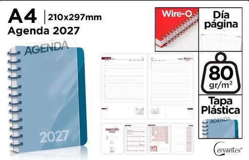 [999940] AGENDA 2027 OFICINA A4 PP DP AZUL