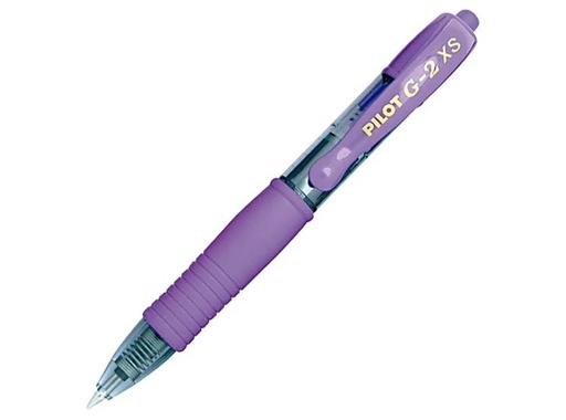 [118866] BOLIGRAFO TINTA GEL PILOT G-2 PIXIE VIOLETA