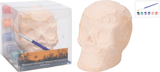[999968] CALAVERA PARA PINTAR HALLOWEEN