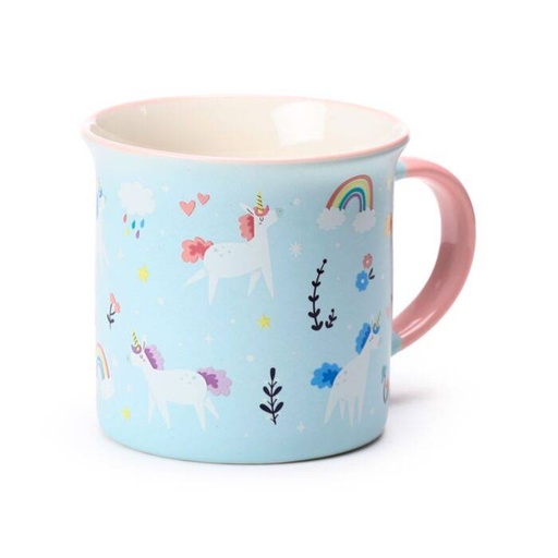 [1000042] TAZA DE PORCELANA UNICORNIO MAGICO