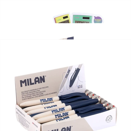 [1000143] CAJA 25U BOLIGRAFO P1 BORRABLE MILAN