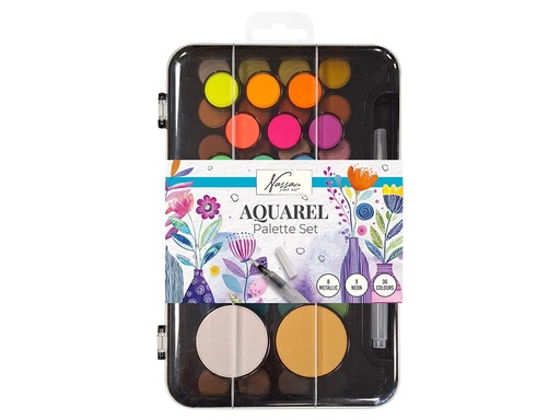 [1000195] PALETA ACUARELA 36 COLORES