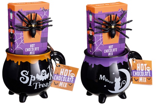 [1000291] TAZA HALLOWEEN CHOCOLATE CALIENTE
