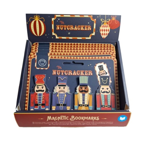 [1000320] SET MARCAPÁGINAS NAVIDEÑOS CASCANUECES