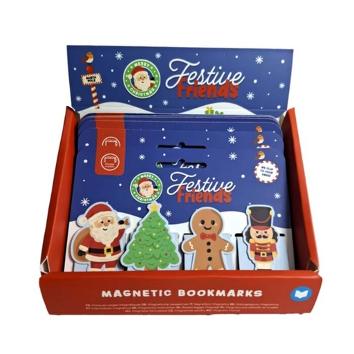 [1000321] SET MARCAPÁGINAS NAVIDEÑOS FRIENDS
