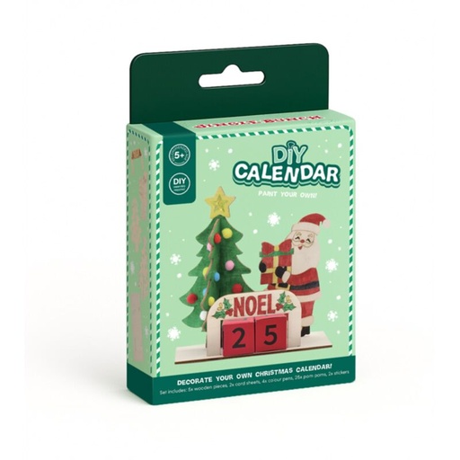 [1000327] DIY CALENDARIO NAVIDEÑO PARA PINTAR