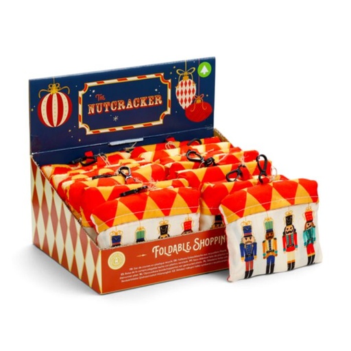 [1000329] BOLSA PLEGABLE NAVIDAD CASCANUECES