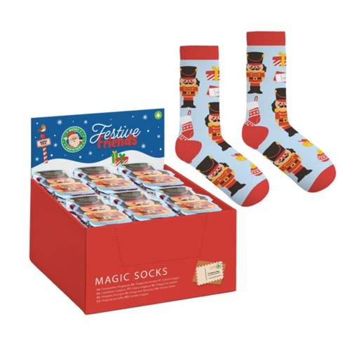 [1000332] CALCETINES COMPRIMIDOS NAVIDAD CASCANUECES