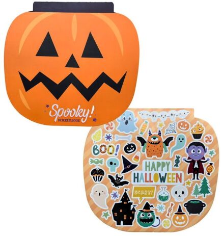 [1000339] LIBRO PEGATINAS CALABAZA HALLOWEEN