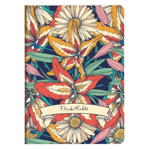 [1000386] CUADERNO FRIDA KAHLO A5 64 HOJAS MODELOS SURTIDOS.