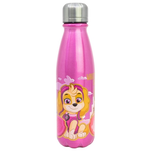 [000029] BOTELLA ALUMINIO INFANTIL 600 ML PAW PATROL GIRL