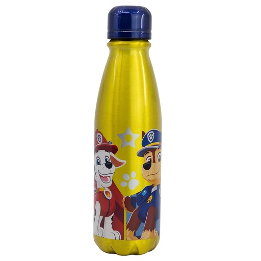 [000030] BOTELLA ALUMINIO INFANTIL 600 ML PAW PATROL BOY