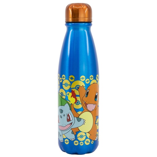 [000031] BOTELLA ALUMINIO INFANTIL 600 ML POKEMON