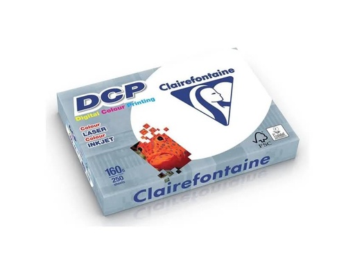 [002288] PAPEL A3 DCP CLAIREFONTAINE 160G 250 HOJAS BLANCO