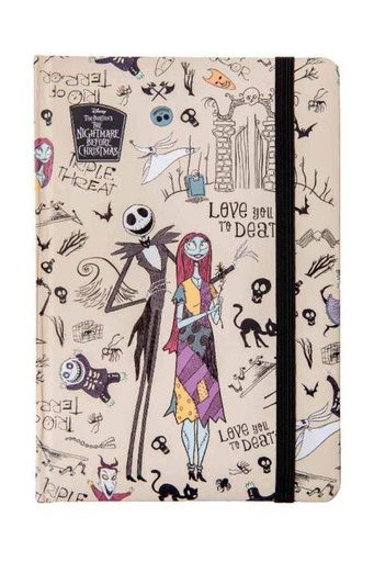 [000903] COOLPACK CUADERNO A-5 C/GOMA PESADILLA ANTES DE NAVIDAD