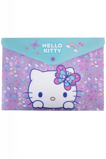 [000911] SOBRE BROCHE A4 HELLO KITTY STICKERS COOLPACK