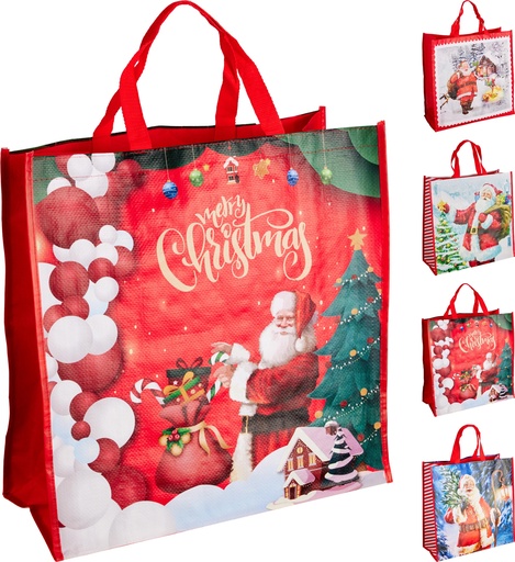 [000943] BOLSA COMPRA GRANDE NAVIDAD 4MOD