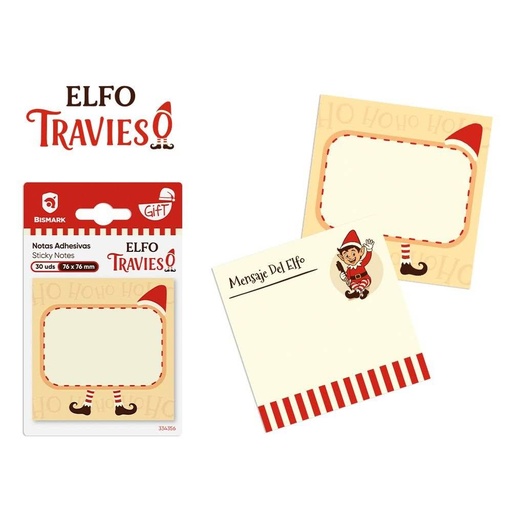 [001396] ELFO TRAVIESO NOTAS ADHESIVAS 30 HOJAS