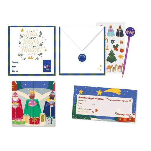 [001411] CARTA PARA LOS REYES MAGOS CON SOBRE
