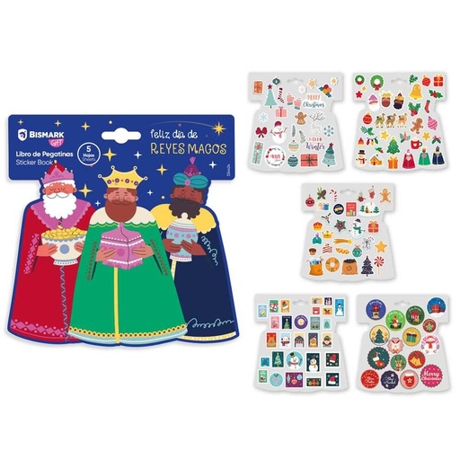 [001430] LIBRO PEGATINAS REYES MAGOS