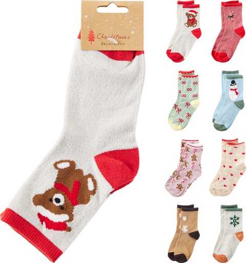 [001502] CALCETINES NAVIDAD NIÑO 8SUR