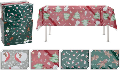 [001617] MANTEL NAVIDAD 130X180 4MOD
