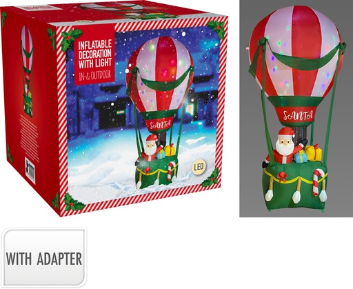 [001619] GLOBO INFLABLE 210CM PAPA NOEL